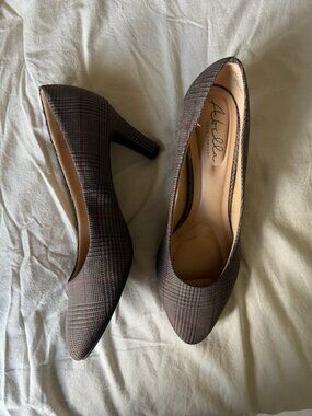 Abella Plaid Heels